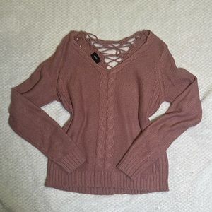 Ardene - Pink Knit Sweater - XS-S